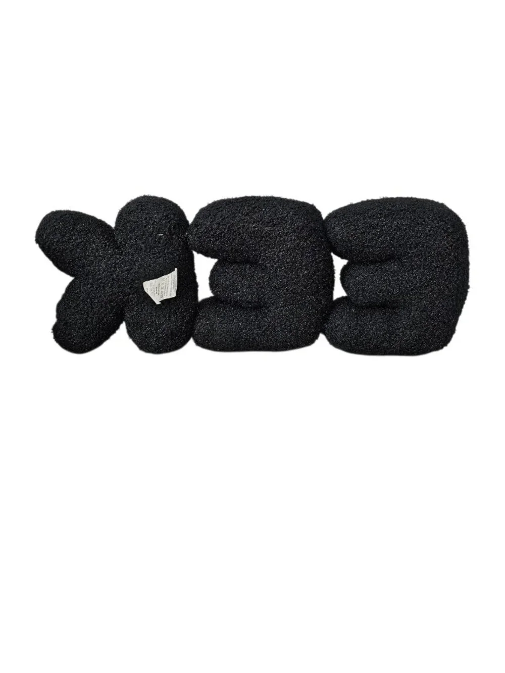 Bella Lux Halloween Black Sherpa 3D 